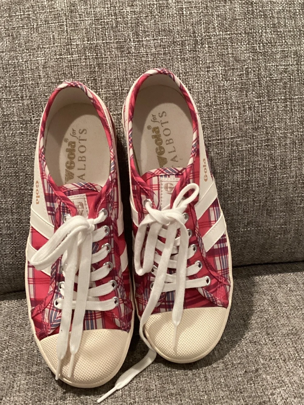 GOLA for TALBOTS COASTER TENNIS SNEAKERS - BOOTHBAY PLAID